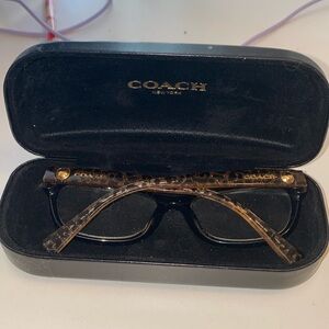 Coach HC7082 5353 Black Wild Beast Women’s Frames With Case